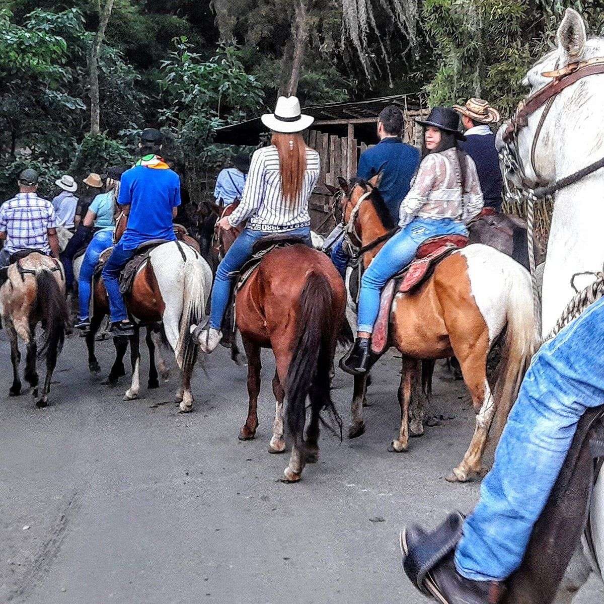 Primera cabalgata de integración regional en Vianí