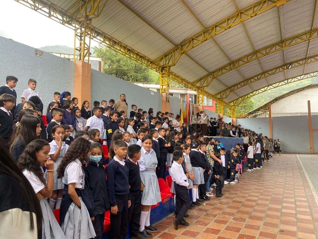 Estudiantes de la Normal Superior de Quetame organizaron un evento para conmemorar la labor de los educadores