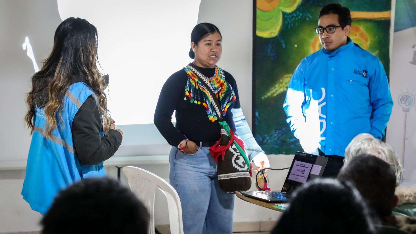 Avanza socialización de catastro multipropósito en los alrededores del resguardo indígena Mhuysca