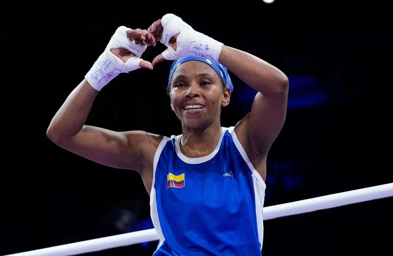La boxeadora Ingrit Valencia debutó con victoria en París 2024