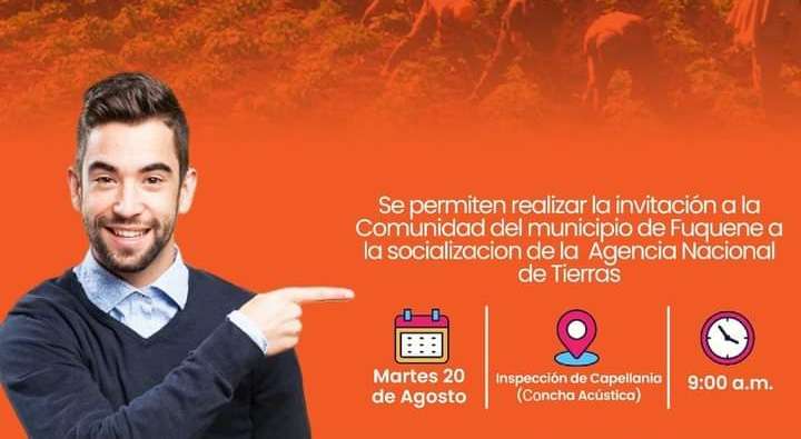 Socialización de la Agencia Nacional de Tierras en Fúquene