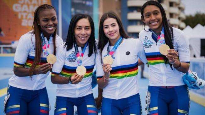 Colombia nuevamente se consagra campeón mundial de patinaje de velocidad