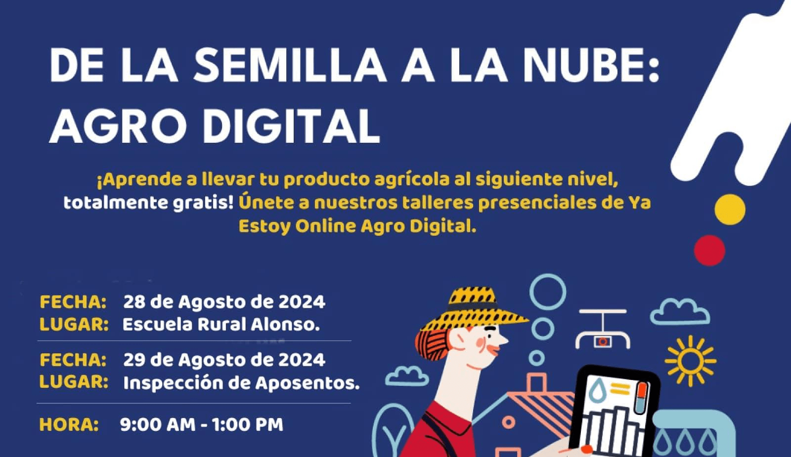 ‘Ya estoy online agro digital’ llega a Yacopí