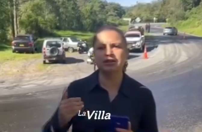 Es un peligro la vía entre puente Nacional Boyacá y Ubaté Cundinamarca