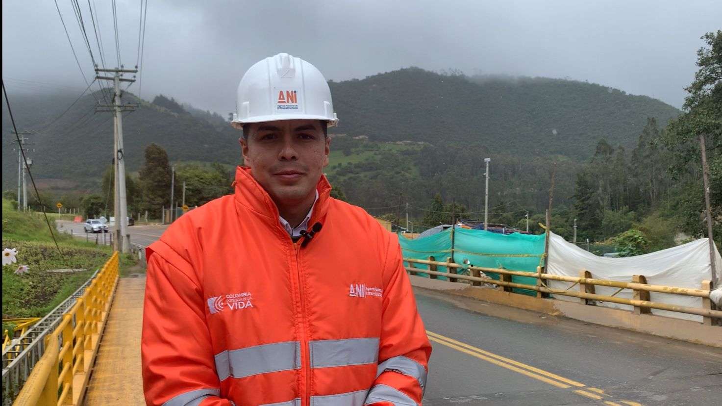 Cierre Nocturno de la Vía en La Calera para la Ampliación del Puente Teusacá II
