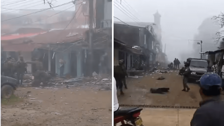 Ataque terrorista deja un militar muerto y dos heridos en el Plateado, Cauca