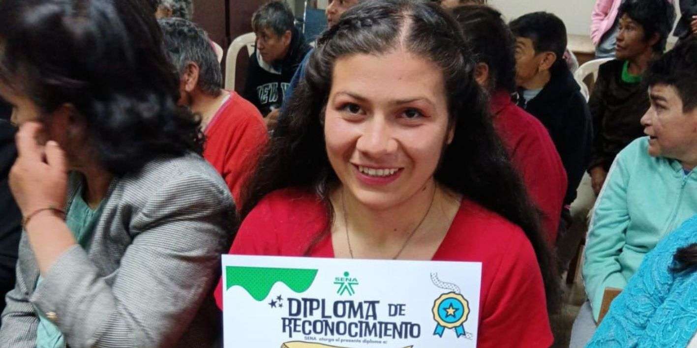 Usuarias del Centro Femenino José Joaquín Vargas se graduaron en programas agropecuarios
