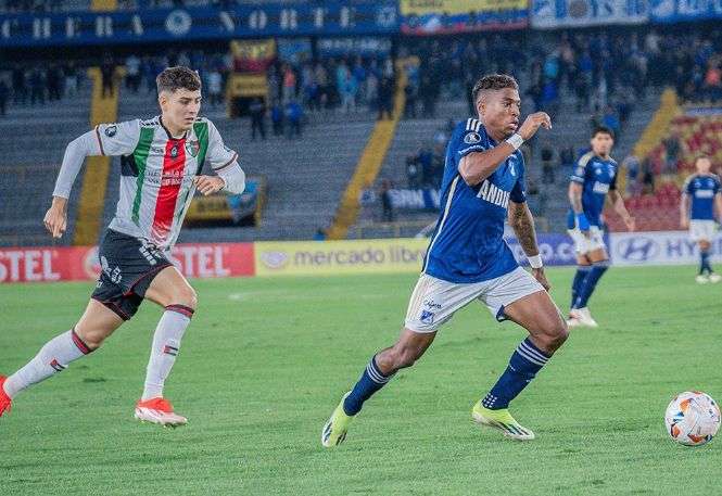 Millonarios quedó eliminado de la Copa Libertadores tras empatar 1-1 con Palestin