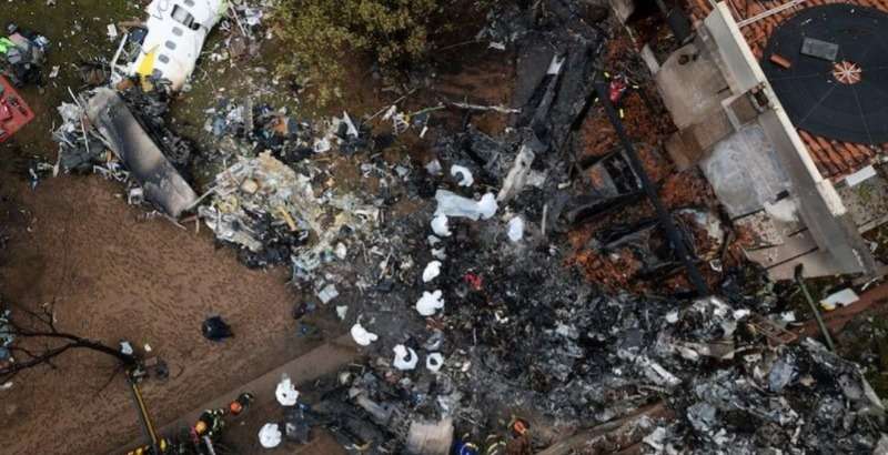 Se conoce el audio de la caja negra del avión que dejó 62 muertos en Brasil