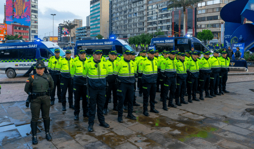 Plan centro refuerza la seguridad en San Victorino con 310 policías