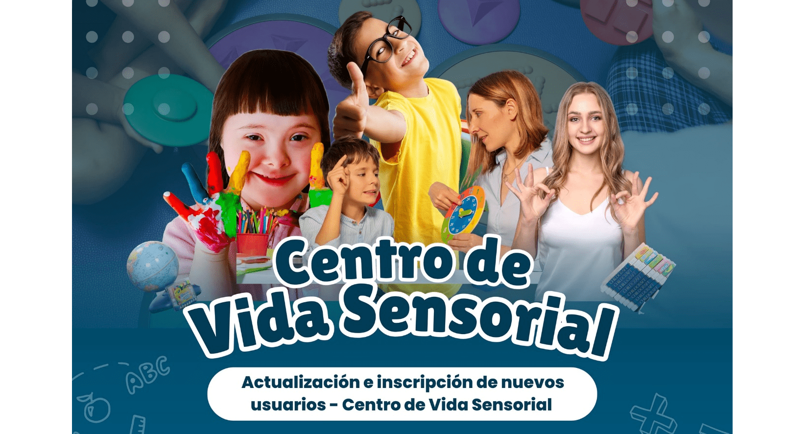 Centro de Vida Sensorial invita a la comunidad gachaluna a actualizar e inscribir nuevos usuarios