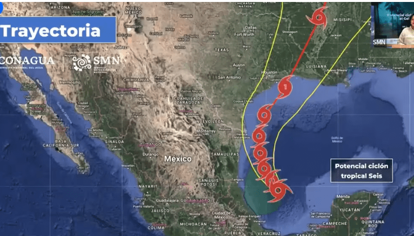Emiten alerta de ciclón tropical
