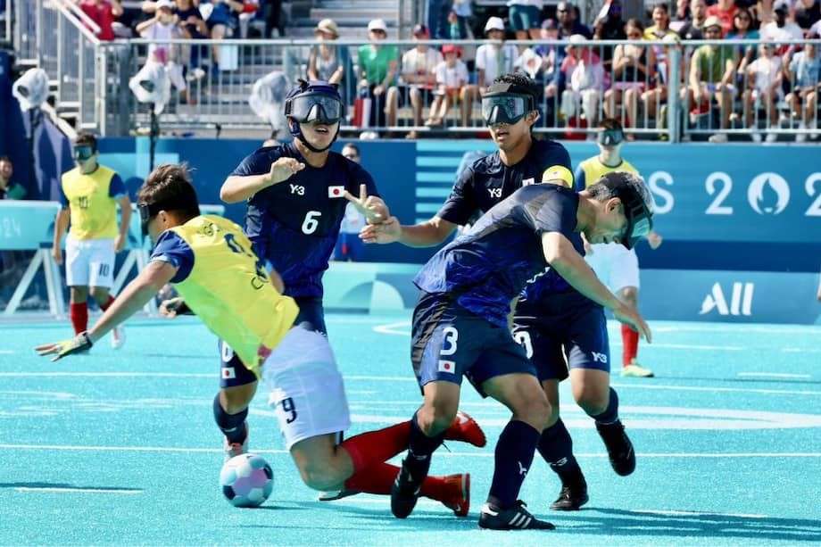 Victoria de Colombia en debut de fútbol para ciegos en Paralímpicos 2024
