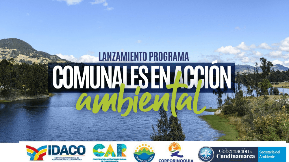 Convocatoria ambiental impulsa conservación de recursos hídricos en Cundinamarca