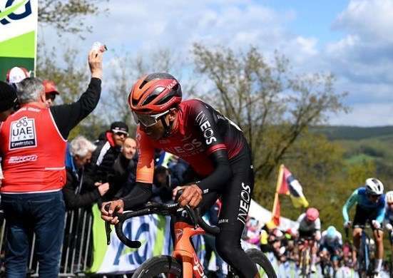 Egan Bernal fue el colombiano con mejor rendimiento en vuelta ciclística que se desarrolló en Bélgica