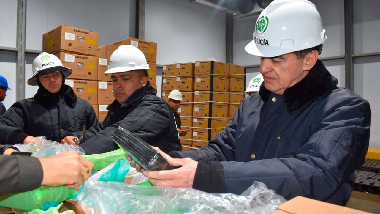 Incautaciones de drogas en Colombia alcanzan cifras récord en 2024