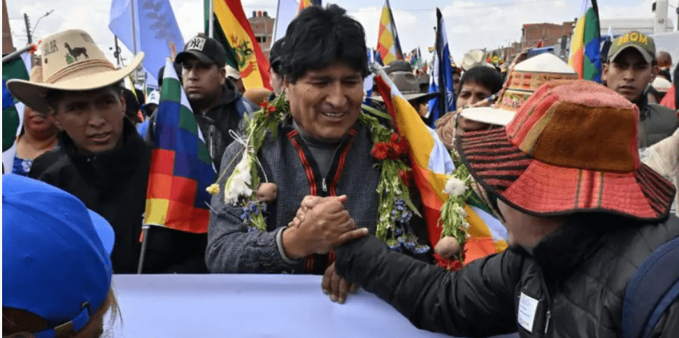 Siguen las protestas en Bolivia en apoyo a Evo Morales