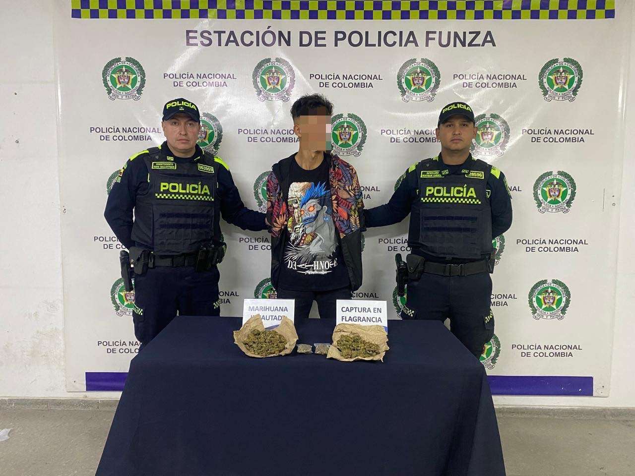 Autoridades de Funza aciertan golpes contundentes a la delincuencia