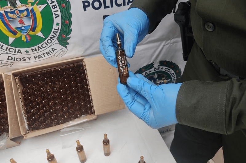 Capturas por fentanilo en Bogotá: desarticulan banda Los Victorinos y sorprenden a un hombre con 10 ampolletas