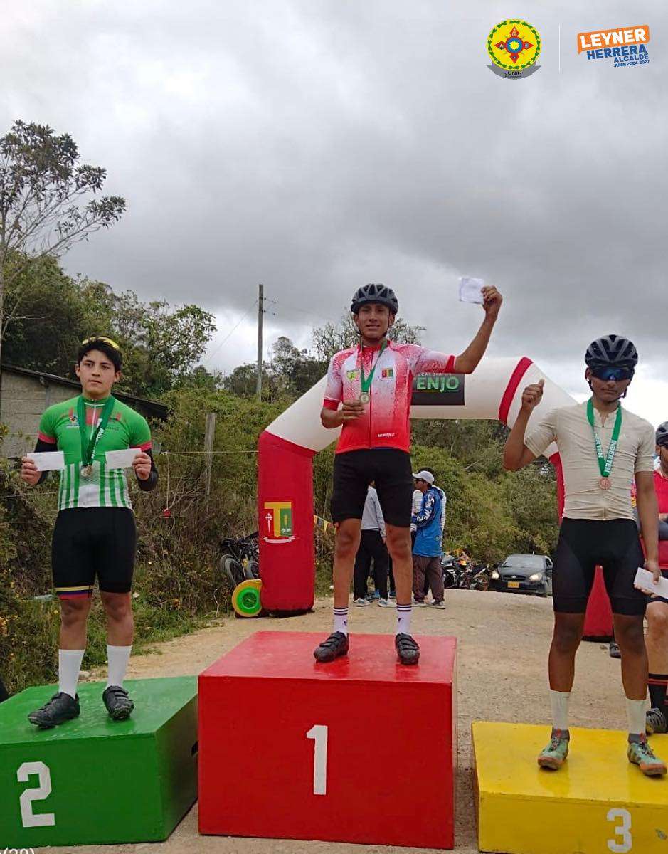 Joven juninense conquista el primer lugar en ciclo montañismo