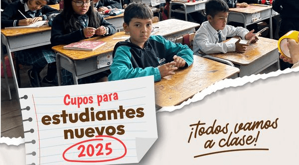 Abren inscripciones para cupos y traslados escolares en Funza