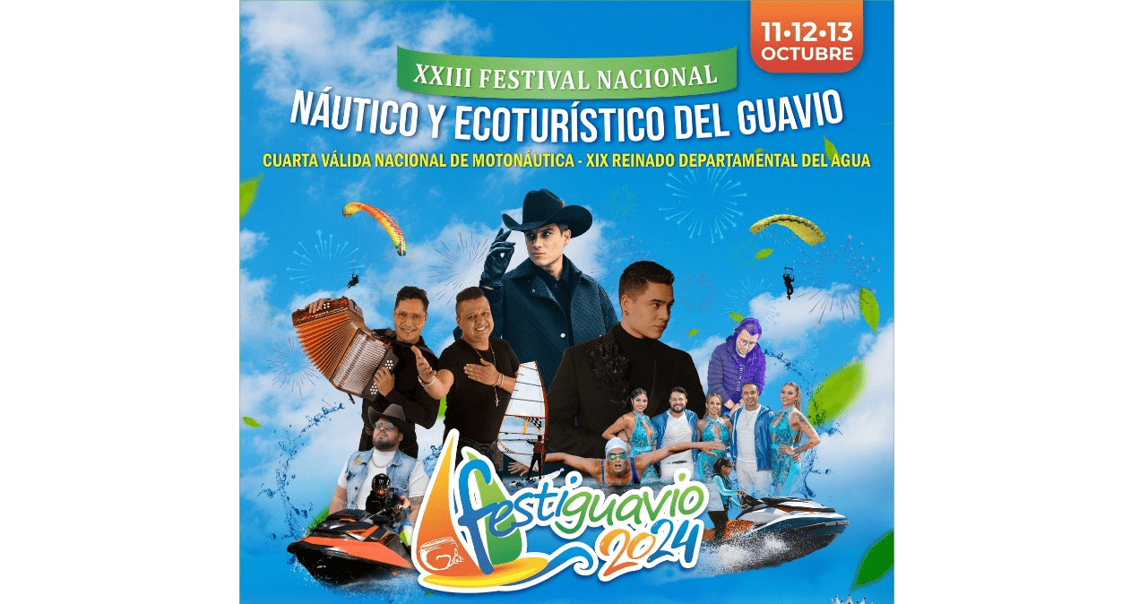 Gachalá se engalana para el XXIII Festival Nacional Náutico y Ecoturístico del Guavio 2024