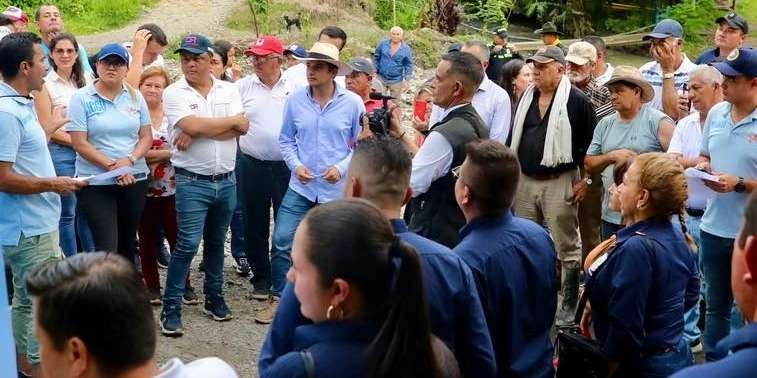 Grandes anuncios para La Palma, Yacopí, Topaipí y El Peñón en la segunda gira del Gobernador Rey por todo Cundinamarca