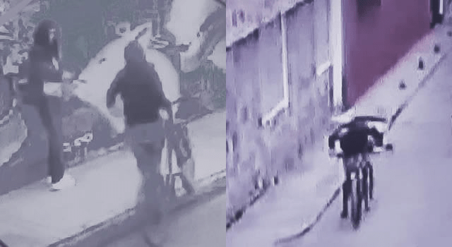 Ladrón en bicicleta aterroriza en San Mateo