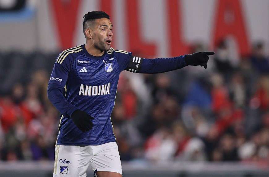Falcao García debutó con Millonarios en el empate 1-1 frente a River Plate