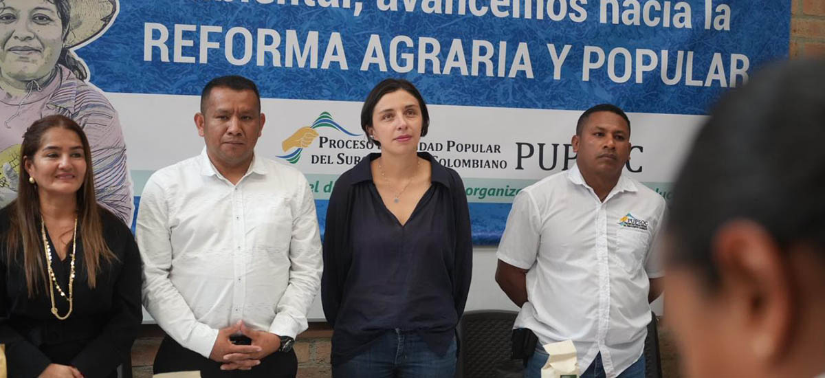 Minagricultura lanza giras regionales en busca de un Acuerdo Nacional por la Reforma Agraria