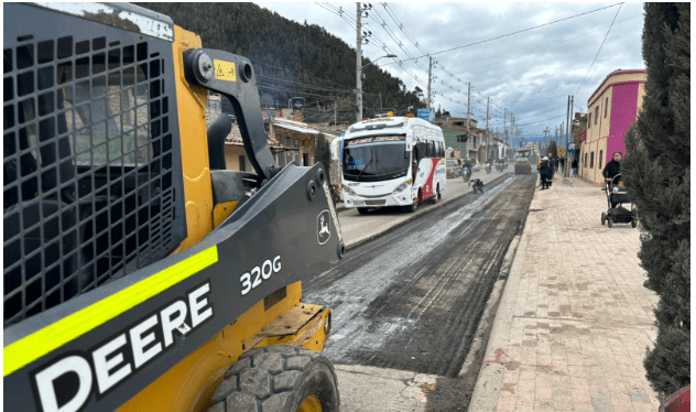 Balance de la intervención vial en Nemocón