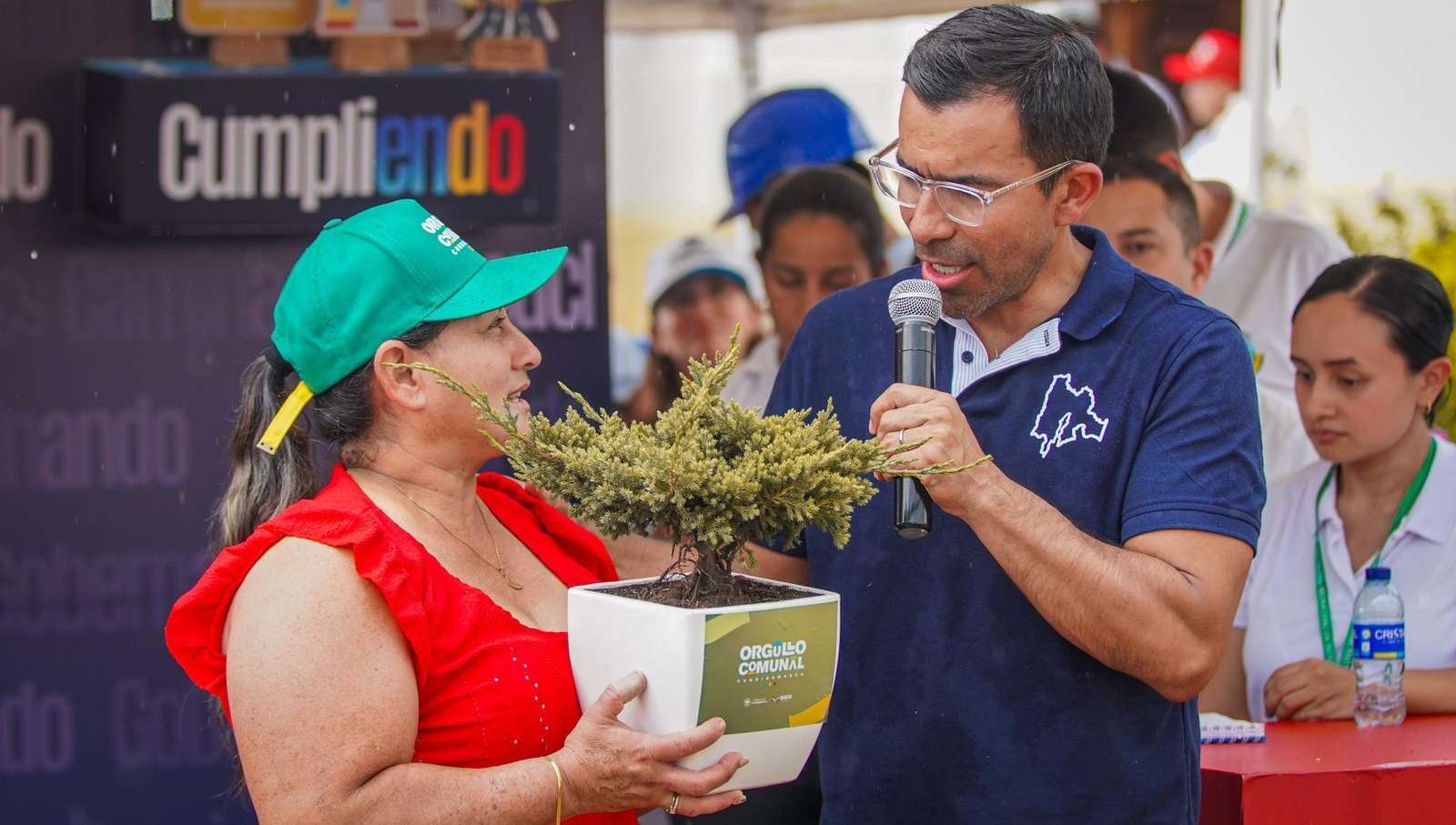 “Ando Cumpliendo” llegó a Nocaima con importantes desembolsos para la región