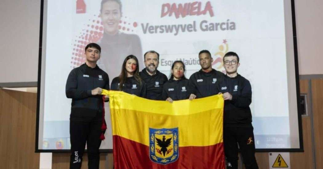 Abanderados deportistas para representar a la capital del país en los Juegos Nacionales y Paranacionales de la Juventud