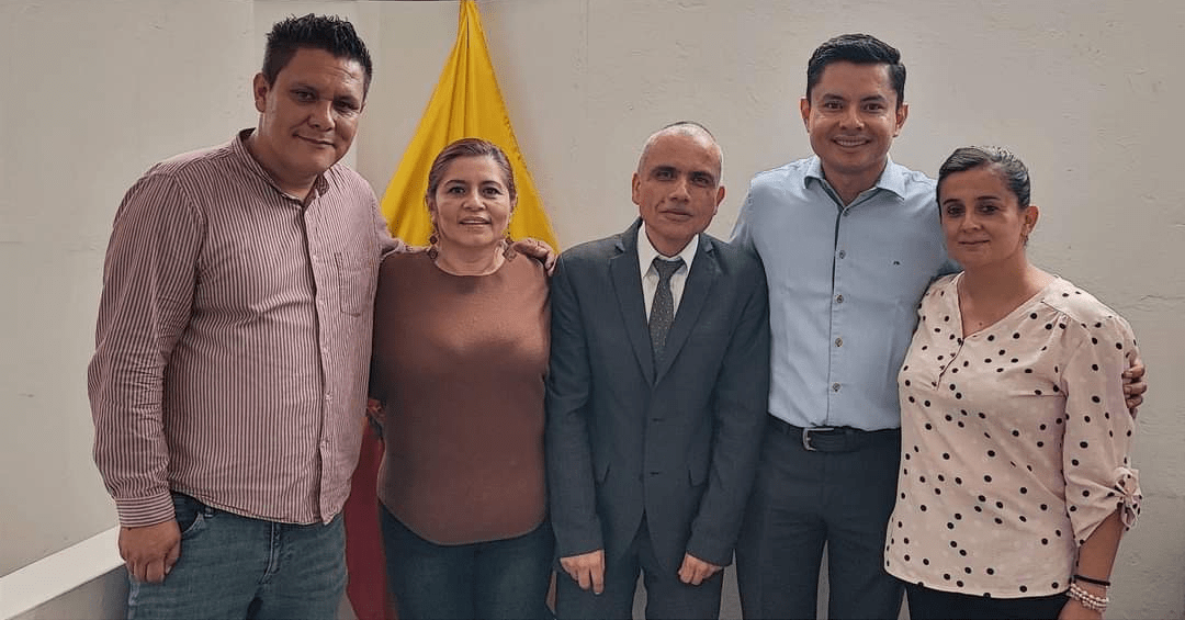 David Sánchez asume como nuevo Personero de Cachipay