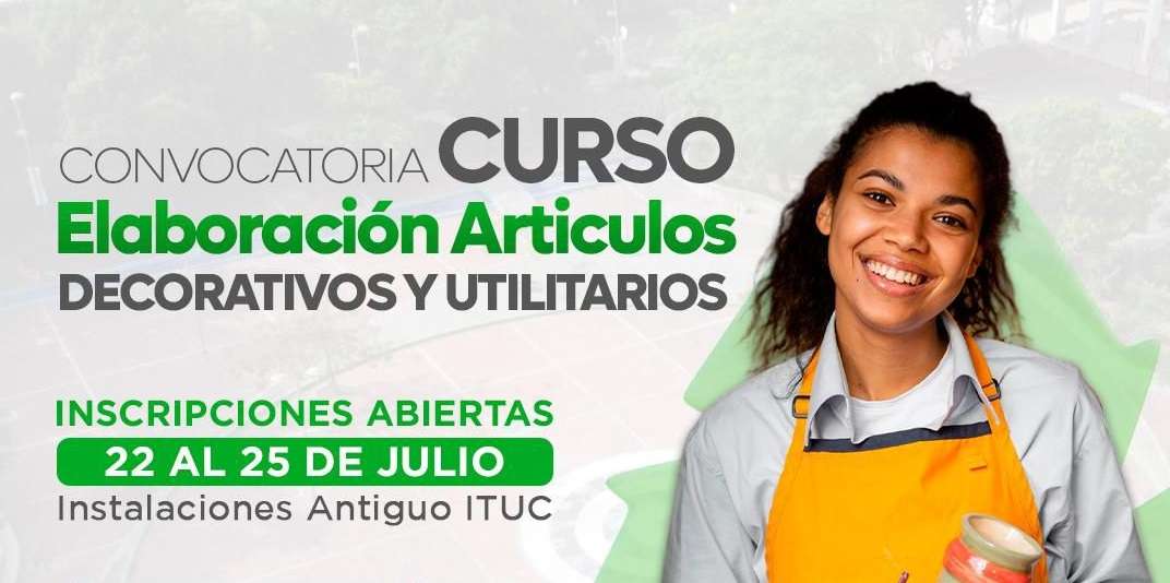 Nueva oportunidad: curso gratuito de reciclaje creativo para emprendedores de Girardot