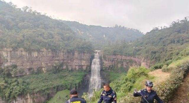 Continúan labores de rescate en el Salto del Tequendama tras una caída trágica