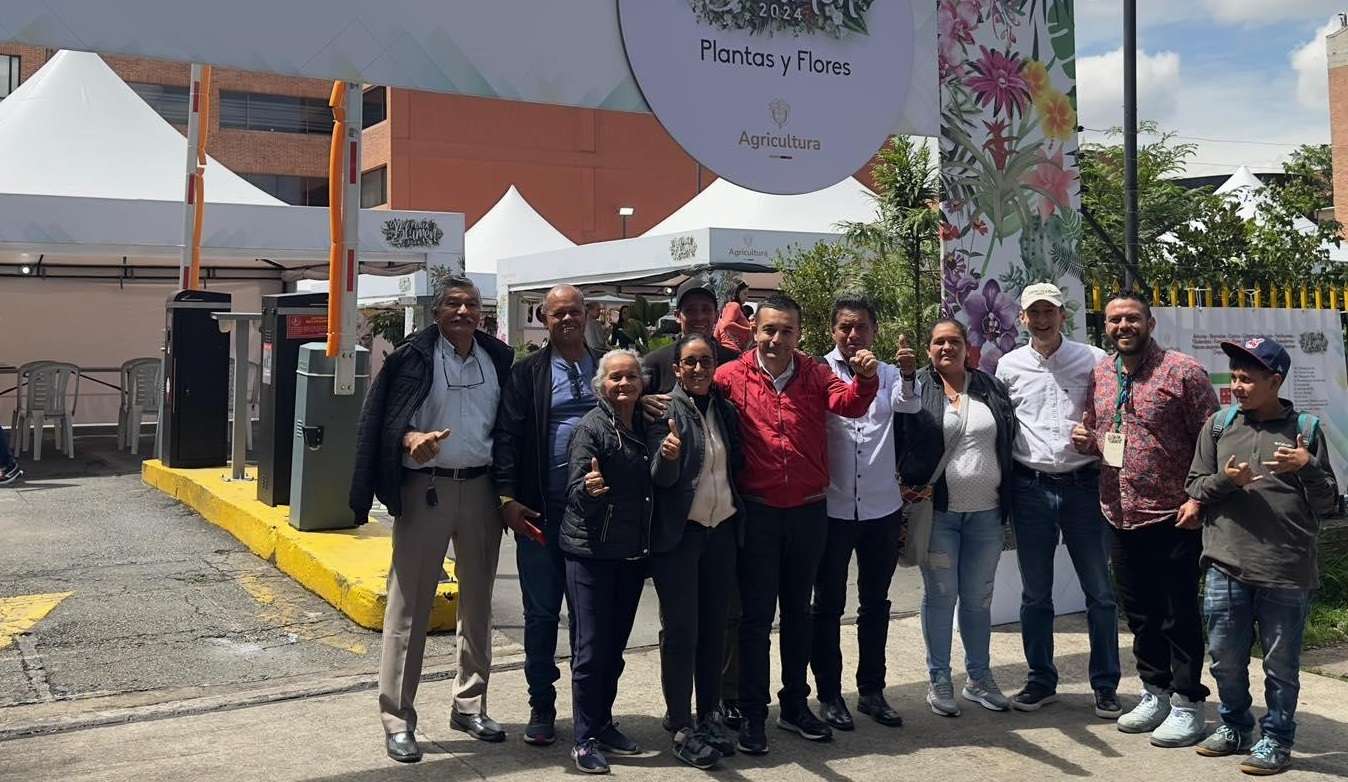 Viveristas de San Antonio del Tequendama destacan en la Feria Blumen 2024