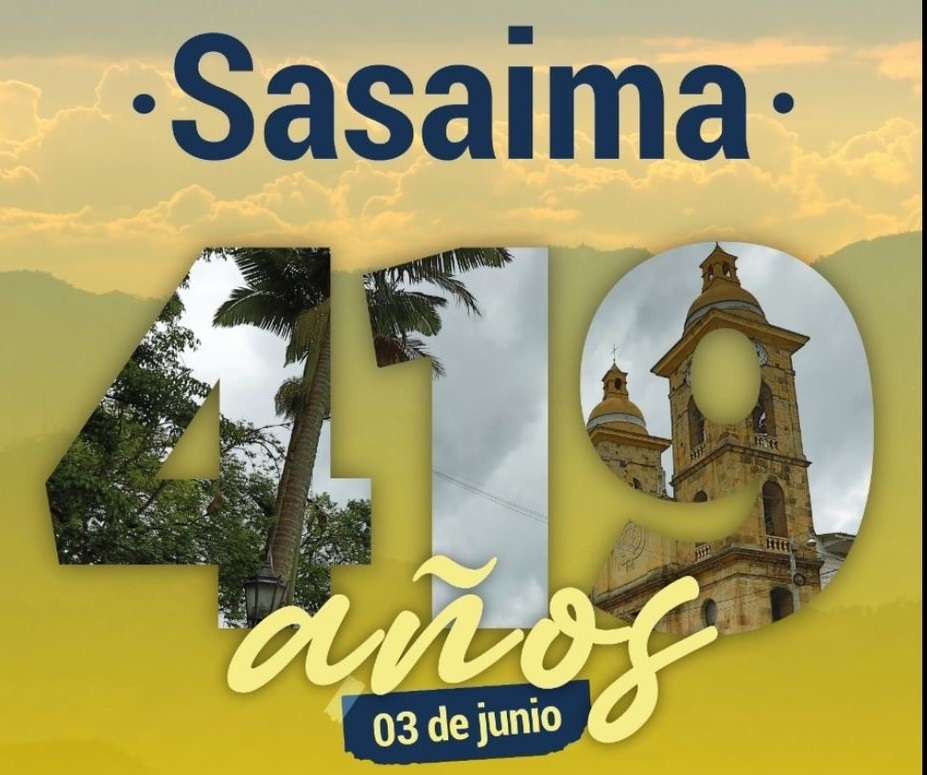 Sasaima se vistió de fiesta para conmemorar sus 419 años