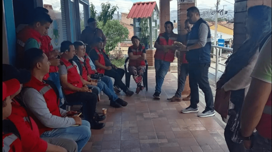 Campaña “Respetemos la Vía” impulsando un transporte más seguro en el Sesquilé