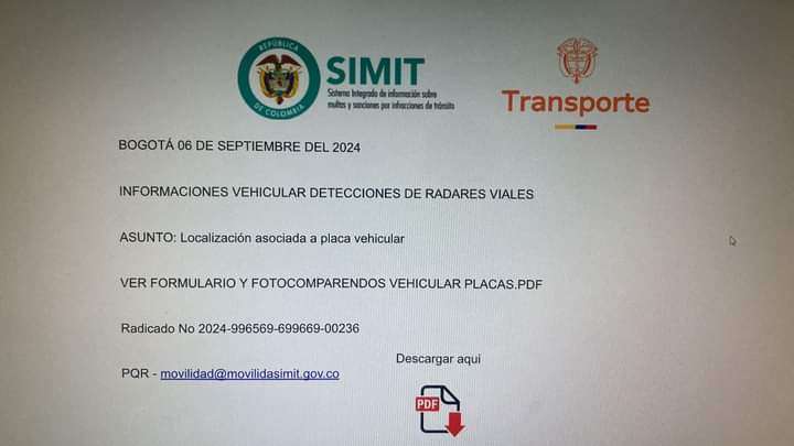 Alerta por estafa de Phishing que suplanta a la Secretaría de Tránsito de Ubaté