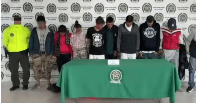 Desmantelan banda criminal que inducía a menores al consumo de drogas en Soacha