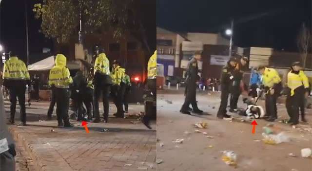 Disturbios en Soacha tras el partido Colombia vs. Argentina