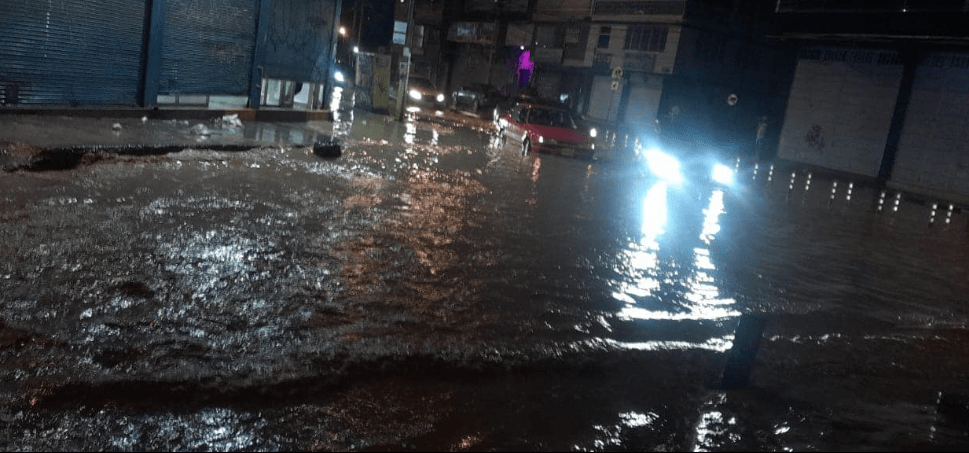 Fuertes lluvias afectaron al municipio de Soacha