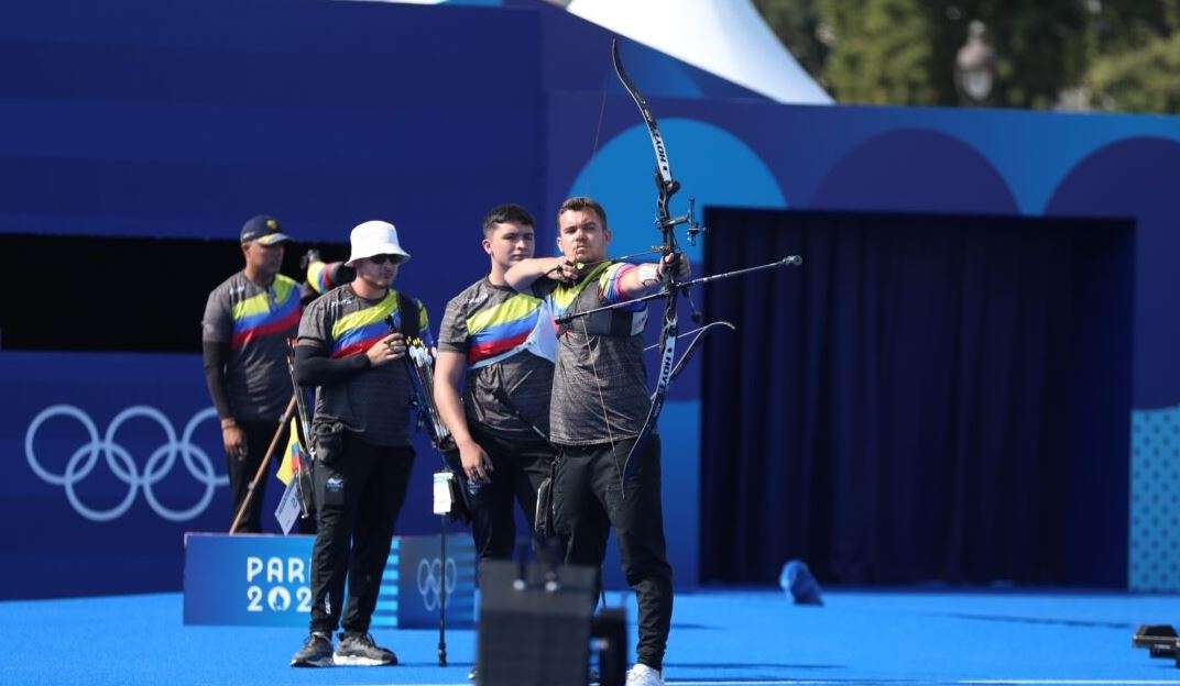 Equipo masculino de tiro con arco participó por primera vez en los Juegos Olímpicos