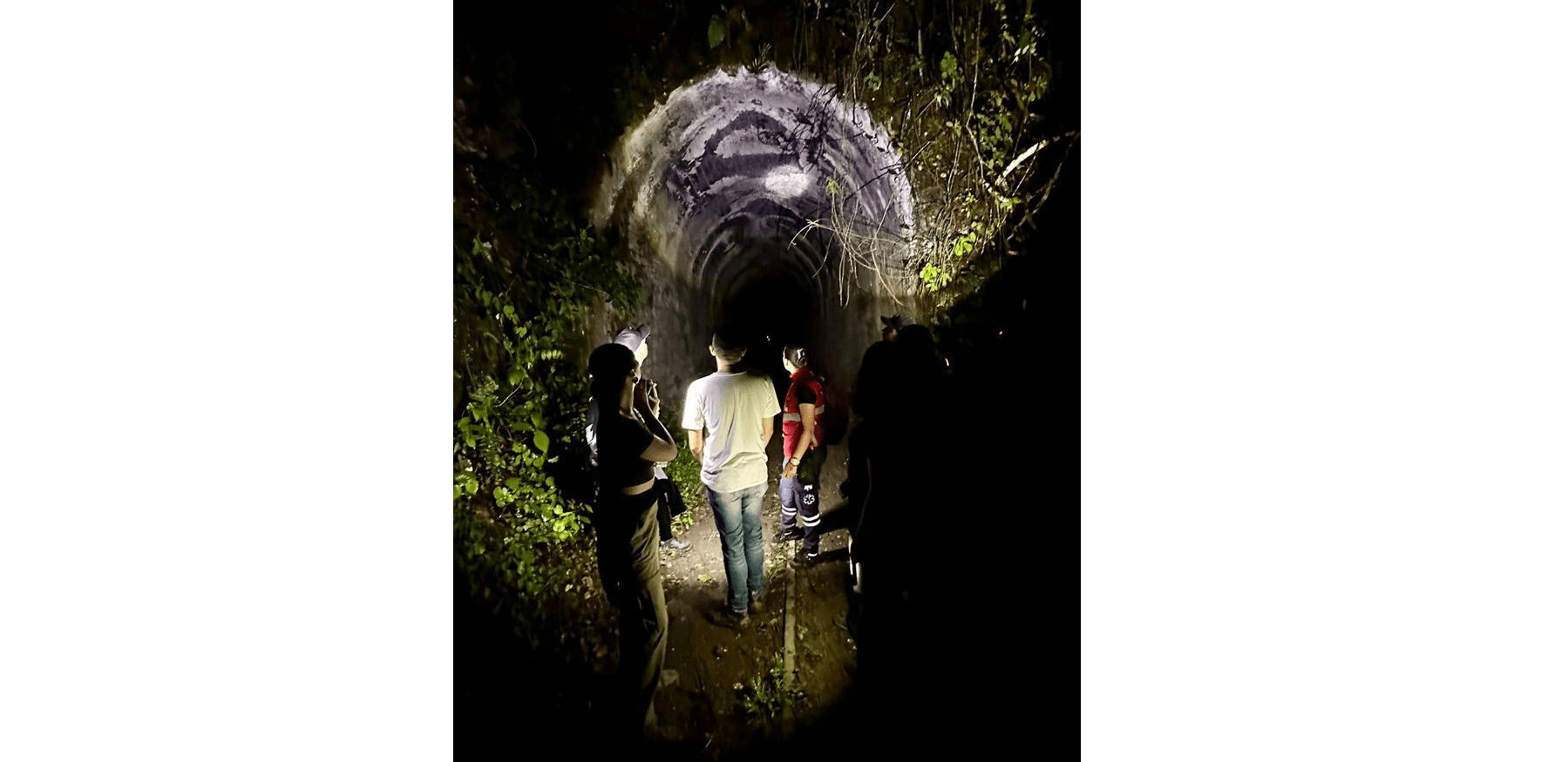 El misterio del tren fantasma en Tobia: los túneles de una obra inconclusa