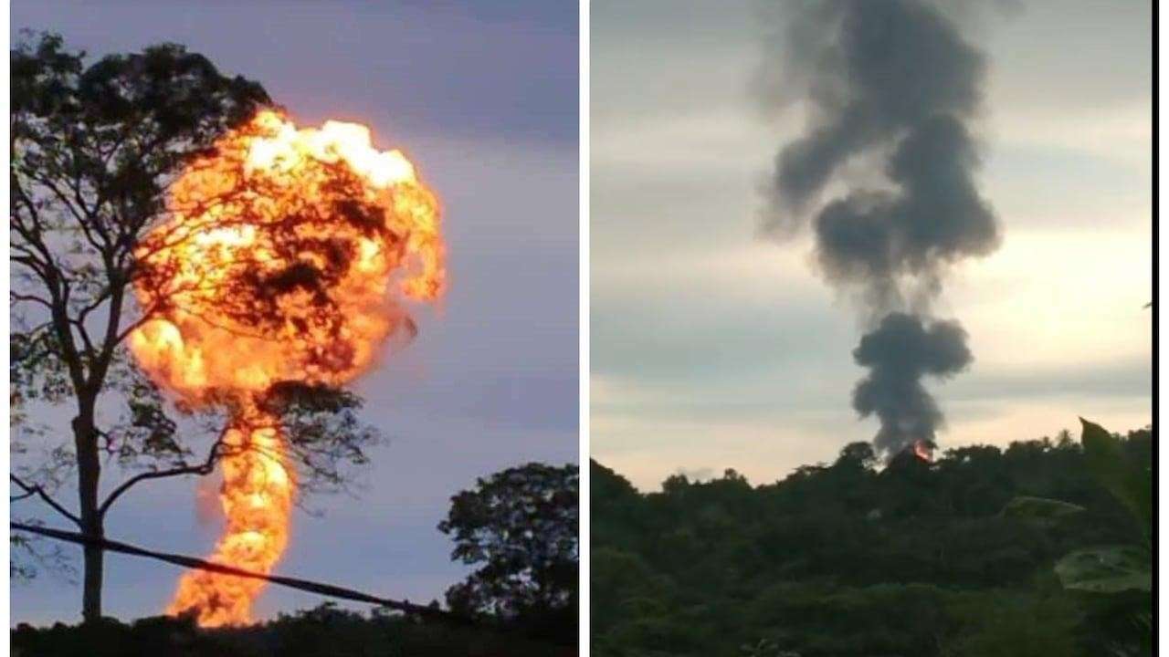 Un centenar de familias evacuadas tras la erupción de volcán de lodo en Antioquia