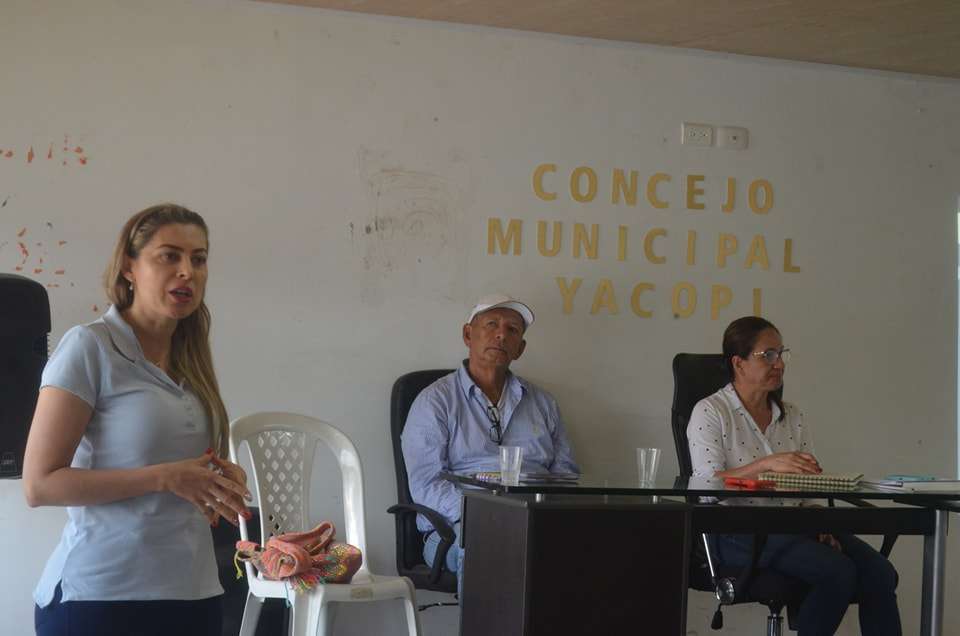 Socialización del Consejo Municipal de Desarrollo Rural en Yacopí