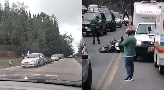 Dos víctimas fatales tras accidente en vía Zipaquirá – Ubaté