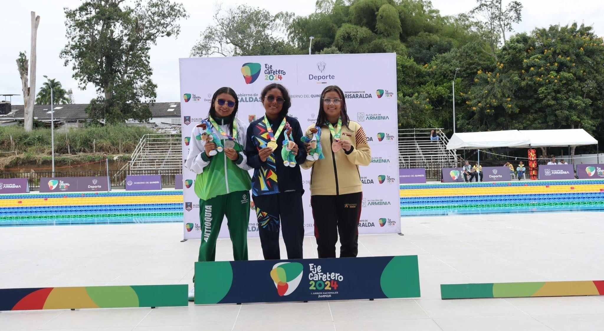 Cundinamarca logra 10 medallas en paranatación juvenil 
