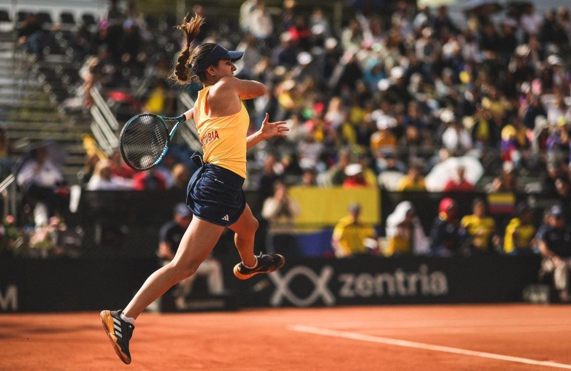 Camila Osorio fue nominada en la Billie Jean King Cup